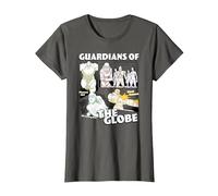 Invincible Guardians of The Globe Main Characters Group Shot T-Shirt, Femme, Asphalte, S
