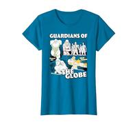Invincible Guardians of The Globe Main Characters Group Shot T-Shirt, Femme, Saphir, 3XL