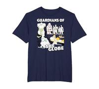 Invincible Guardians of The Globe Main Characters Group Shot T-Shirt, Homme Grandes Tailles, Bleu Marine, 2X Tall