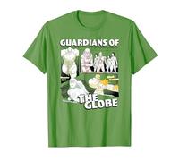 Invincible Guardians of The Globe Main Characters Group Shot T-Shirt, Homme, Herbe, M