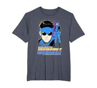 Invincible Mark Grayson Blue Suit Showcase Distressed T-Shirt, Homme Grandes Tailles, Bleu Chiné, 4X Tall