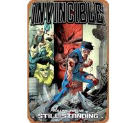 Invincible Volume 12 Still Standing Poster en métal rétro Décoration murale 30,5 x 20,3 cm