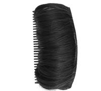 Invisible Fluffy Hair Pad for Short Long Hair Natural Bump Clip for Volume DIY Heighten Bump Breathable Puff Women Girls Black Invisible Fluffy Pad, Clip