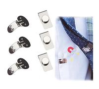 Invisible Magnetic Tie Stay, Magnetic Tie Clip, Magnetic Tie Clips for Men Invisible, Collar Bar Necktie Shirt Tie Clips Collar Stays Pin for Men Gifts