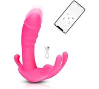 Invisible Masseur Víbrõ Vîbròmãśseūrs Feminin à Diśtance Díscret Oéufs Vîbrant TéLéCommandé sans Fil Silicøne Màsseur,œūf Vîbrant TéLéCommande Silencieux Séxťøyse Plàisîr Cõuple KCE6