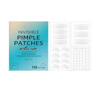 Invisible Pimple Patches for Face (132 Count), patchs d'acné, autocollants couvrent les boutons pour les imperfections, les soins de la peau efficaces, non toxiques, à usage quotidien (1pc)