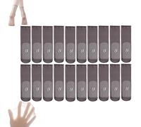 Invisible Slip-Resistant Crystal Silk Socks, Elastic Ultra Thin See Breathable Through Silk Ankle Sock for Women (10PCS-Grey)