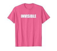 Invisible T-Shirt, Homme, Rose Chiné, 3XL
