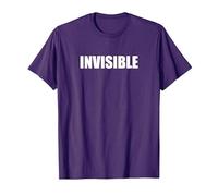 Invisible T-Shirt, Homme, Violet, 3XL