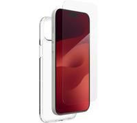 InvisibleShield Elite 360° glass + iPhone 15 Plus cover transparent