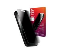 InvisibleShield Glass Elite Privacy 360 - Protection d'écran pour téléphone portable - verre - avec filtre de confidentialité - 4 voies - pour Apple