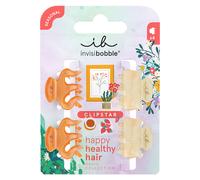 invisibobble - CLIPSTAR XS Oasis Petit Citrus - Set de 4 mini pinces à cheveux - Petits clips colorés pour des coiffures ludiques - Look tendance, maintien sûr, cheveux en bonne santé
