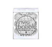 Invisibobble Accessoire de Coiffeur Élastique pour Cheveux Qui ne Laisse pas de Traces - Transparent - 3 pièces