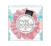 Invisibobble chouchou cheveux rose Sprunchie Prima Ballerina - Chouchou cheveux femme et homme en velours avec un elastique en spirale à l'interieur