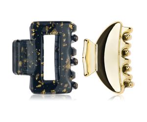 invisibobble Clipstar Eclipse Lunar Glam pinces à cheveux taille S 2 pcs