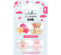 Invisibobble Clipstar Kids Bearly Bloomed 4 Pièces