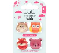 Invisibobble Clipstar Kids Clever Classmates 4 Pièces