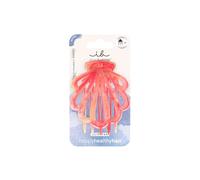 invisibobble Clipstar L Coral Hug (1 pièce) - Pince à cheveux plate pour femme - Grande pince à cheveux pour cheveux épais - Confortable et sans pression pour le yoga, les voyages et le sommeil