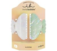 Invisibobble Clipstar Matcha Melt chic moderne et douce pince à cheveux verte (lot de 2)