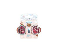 invisibobble CLIPSTAR S Lot de 2 barrettes à cheveux Liabs Herzl pour la fête de la bière, motif cœur en pain d'épice « I mog Di » et « Spatzl » - Accessoires mignons pour costume traditionnel Dirndl