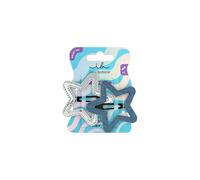 invisibobble Clipstar Starlight Serenade Lot de 2 pinces à cheveux pour femme Motif étoile Grand clip en denim et paillettes Pour cheveux épais et fins Accessoire de cheveux pour un look tendance