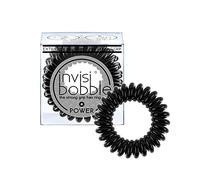 Invisibobble Élastique cheveux spirale Power True Black – Extra forte sans traces cheveux épais x3