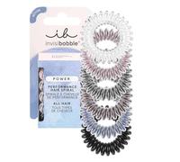 Invisibobble élastique cheveux réfléchissante multicoloré Power 6x | Elastique spirale cheveux epais extra forte | Elastiques cheveux sans traces