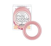 Invisibobble Élastiques Cheveux Rose Slim Royal As Fudge X3 - Élastique À Spirale pour Femme et Homme Édition Limitée - Elastique Cheveux sans Trace