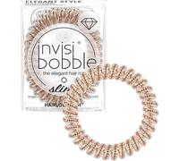 Invisibobble Élastiques Slim Bronze And Beads I Elastiques En Spirale Pour Filles Et Femmes I Tenue Forte Et Respect Des Cheveux I Anti-Casse I 3 Pièces Designed In Germany