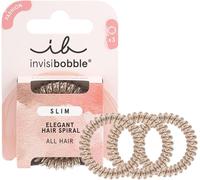 Invisibobble Élastiques Slim Bronze And Beads I Elastiques En Spirale Pour Filles Et Femmes I Tenue Forte Et Respect Des Cheveux I Anti-Casse I 3 Pièces Designed In Germany