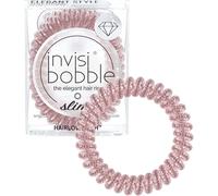 Invisibobble Élastiques Slim Bronze And Beads I Elastiques En Spirale Pour Filles Et Femmes I Tenue Forte Et Respect Des Cheveux I Anti-Casse I 3 Pièces Designed In Germany