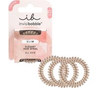 Invisibobble Élastiques Slim Bronze And Beads I Elastiques En Spirale Pour Filles Et Femmes I Tenue Forte Et Respect Des Cheveux I Anti-Casse I 3 Pièces Designed In Germany