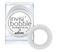 Invisibobble élastiques spirales transparent Slim Crystal Clear x3 - Élastique en spirale pour femme et homme - Elastique invisible cheveux sans traces