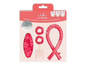 invisibobble Gift Set Beach Curl L | Kit de boucles sans chaleur pour de grandes et volumineuses ondulations de plage | Contient 2 élastiques, 1 bigoudi | 1 pince à cheveux & 1 ruban à boucler