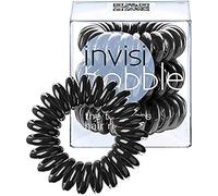 Invisibobble Lot de 3 élastiques à cheveux True Black Noir