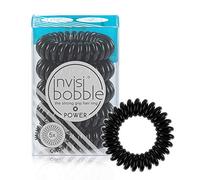 invisibobble Lot de 5 élastiques à cheveux en spirale sans traces Noir véritable Accessoires pour cheveux pour femmes actives Pas de nœuds, pas de trempage Doux pour les filles, les