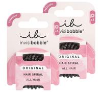 invisibobble Lot d'élastiques à cheveux (noirs) 6 Stück