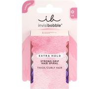 invisibobble Original Hair Tie EXTRA CARE Twirl Boss Spiral Hair Tie Set Purple & Red Doux pour les cheveux contre la casse et les pointes fourchues Pas de marques Pack de 6
