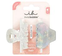 Invisibobble Pince à Cheveux Clipstar M Pearly Frost