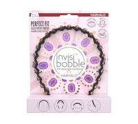 Invisibobble Serre Tête Bijou Noir Avec Strass Hairhalo - Serre Tete Femme Chic Édition Limitée British Royal - Bandeau Cheveux Fille Avec Forme Adaptable