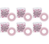 Invisibobble Set Chouchou Cheveux Doré X1 & Élastique Cheveux Transparent Et Rouge Vin X6 I Chouchou Cheveux Femme Édition Limitée British Royal