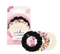 Invisibobble The Loop+ Be Strong I Élastique en spirale pour une fixation extra-forte I Pour les coiffures qui nécessitent une fixation extra-forte I 3 pièces designed in Germany