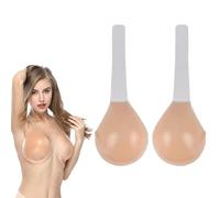 Invisilift Bra,Invisible Self Adhesive Conceal Lift Push upBra,Reusable Silicone Lift Adhesive Bra,Deep V Strapless Backless Sticky Bra for Women (DDD)