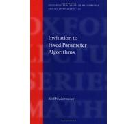 Invitation To Fixed Parameter Algorithms