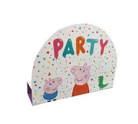 invitations avec enveloppe Peppa Pig 8 pièces