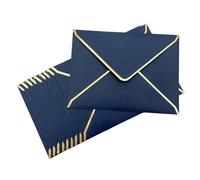 Invitations pour les réceptions de mariage en soir Mini Enveloppes Invitation Mariage Multicolore 185x135mm 50pcs(Blue)