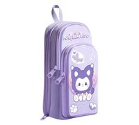 Invite Enterprise Trousse à crayons 3D EVA sur le thème de dessin animé - Pochette multifonction à fermeture éclair pour enfants, filles - Trousse à stylos et crayons pour l'école, boîte de rangement