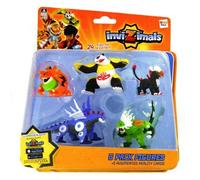 Invizimals 30039 Lot de 5 figurines ASS.TO - C