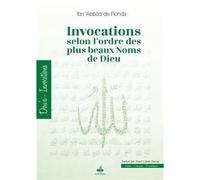 Invocations selon l’ordre des - IBNABBAD DE RONDA - Albouraq - broché - Essai