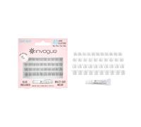 Invogue Cluster Lashes - Light Wisp (Style 1), Easy At-Home Lash Application, Featherlight Wispy Lash, Soft Thin Fibres, Reusable, Vegan & Cruelty-Free 40 Pack, Glue Included